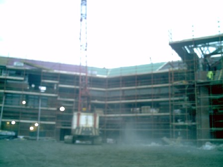 New School Site on November 2008